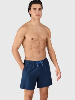 Discount Brunotti Cester Heren Zwemshorts | Night Blue NightBlue
