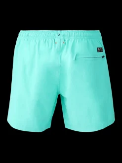 Outlet Brunotti Cester Heren Zwemshorts | Caribbean Green CaribbeanGreen