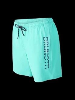 Outlet Brunotti Cester Heren Zwemshorts | Caribbean Green CaribbeanGreen