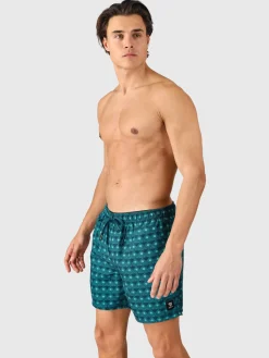 Best Brunotti Cester-Mini Men Swim Shorts | Memories Of The Sun Fuel Green