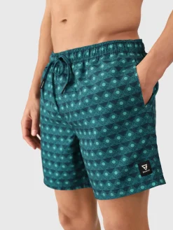 Best Brunotti Cester-Mini Men Swim Shorts | Memories Of The Sun Fuel Green