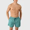Fashion Brunotti Cester-Stripe Heren Zwemshort | Bottle Green BottleGreen