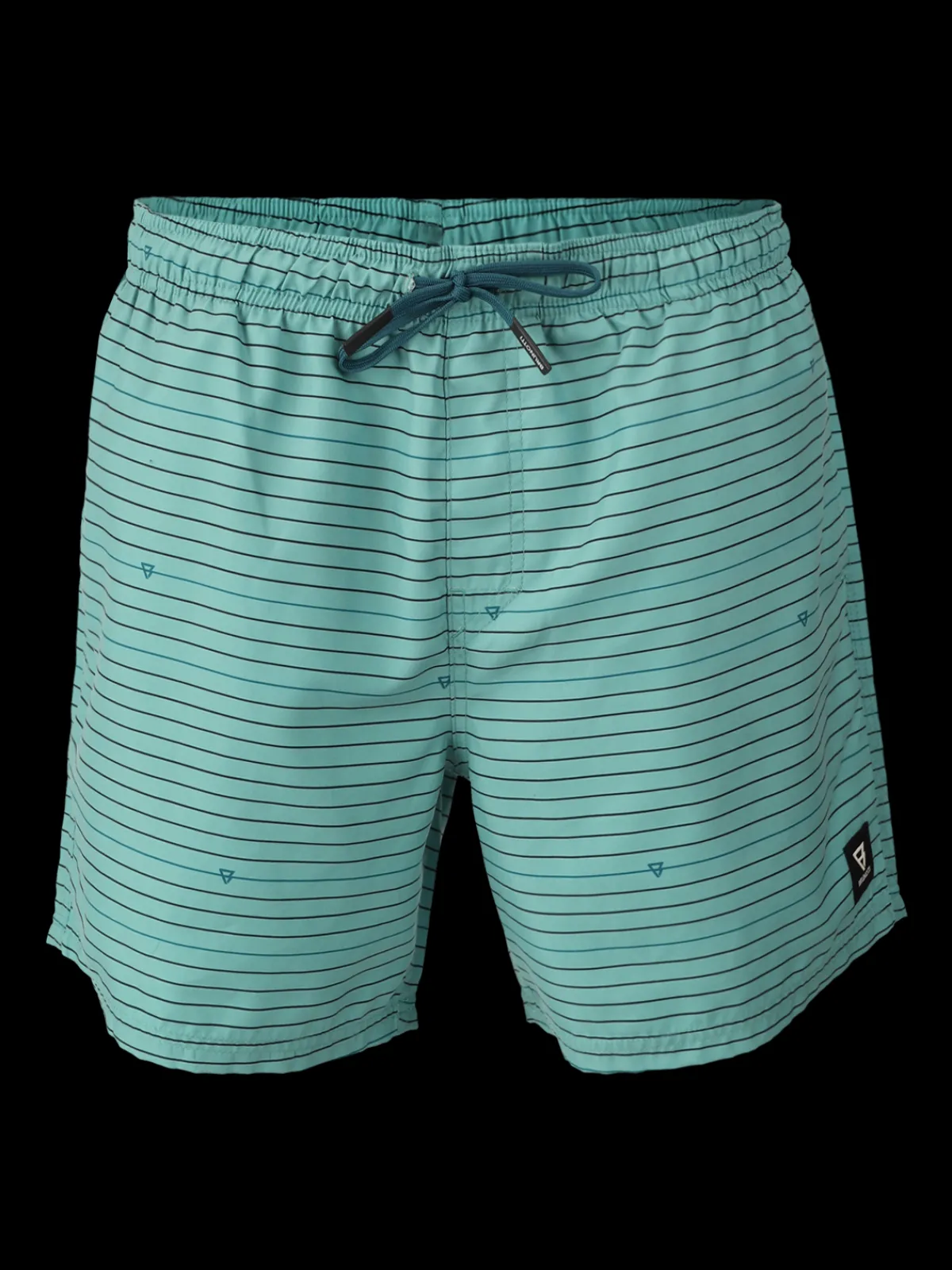 Fashion Brunotti Cester-Stripe Heren Zwemshort | Bottle Green BottleGreen