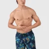 Hot Brunotti Cester-Tropicana Heren Zwemshort | Night Blue NightBlue