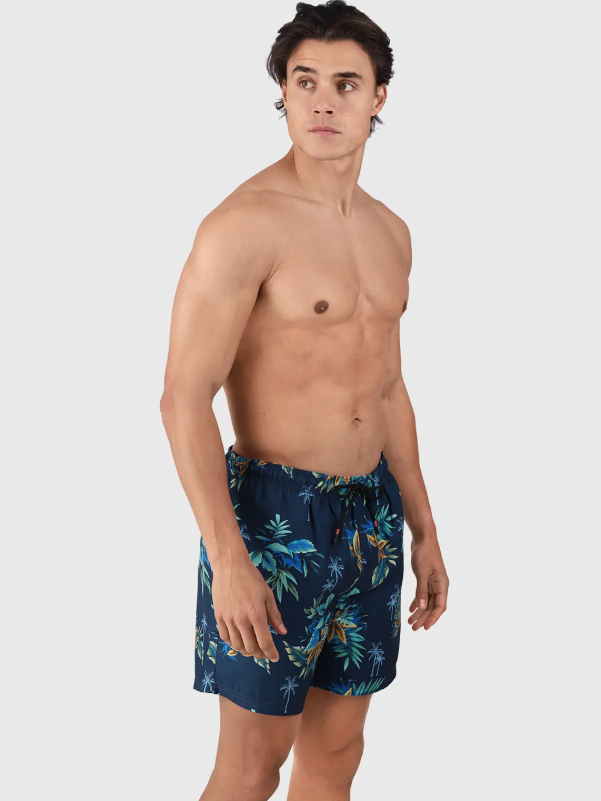 Hot Brunotti Cester-Tropicana Heren Zwemshort | Night Blue NightBlue