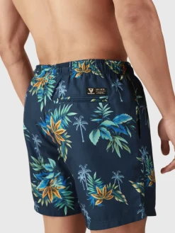 Hot Brunotti Cester-Tropicana Heren Zwemshort | Night Blue NightBlue