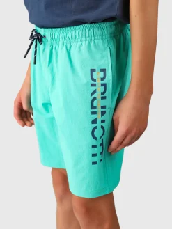 New Brunotti Cestery Boys Swim Shorts | Caribean Green