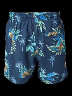 Online Brunotti Cestery-Tropical Boys Swim Shorts | Night Blue