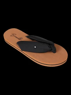 Fashion Brunotti Chiara Woven Dames Flip Flops | Black