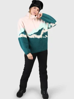 Fashion Brunotti Chino-PP Dames Fleece | Ever Green