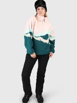 Fashion Brunotti Chino-PP Dames Fleece | Ever Green