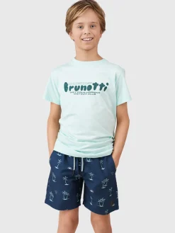 Clearance Brunotti Crunsy Jongens Zwemshort | Blauw