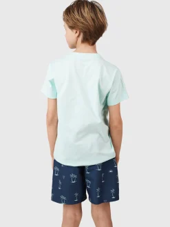Clearance Brunotti Crunsy Jongens Zwemshort | Blauw