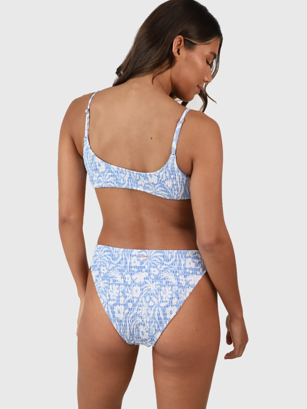 Online Brunotti Cruzin-Swirl Dames Bralette Bikini | Bluebell