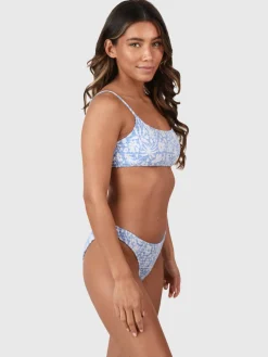Online Brunotti Cruzin-Swirl Dames Bralette Bikini | Bluebell