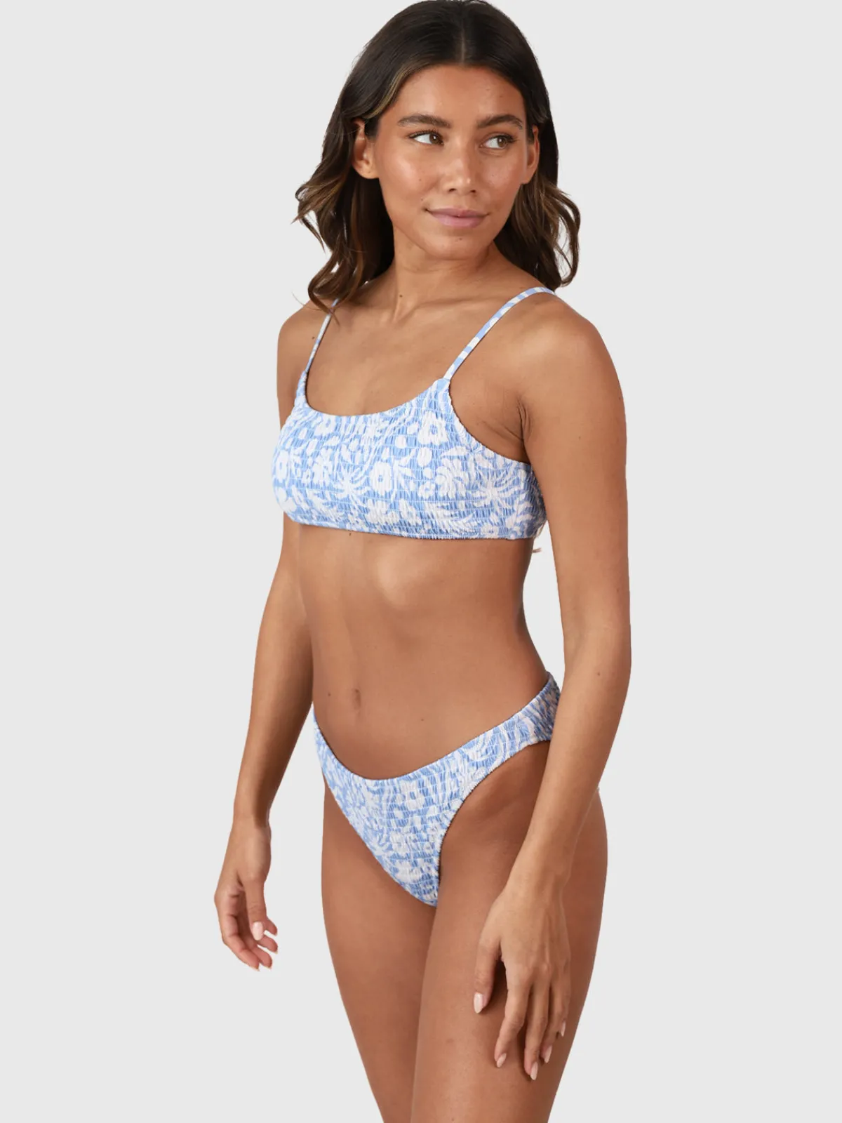 Online Brunotti Cruzin-Swirl Dames Bralette Bikini | Bluebell