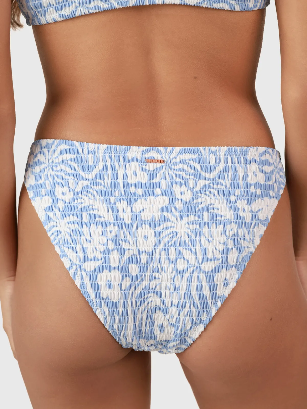Online Brunotti Cruzin-Swirl Dames Bralette Bikini | Bluebell