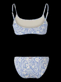 Online Brunotti Cruzin-Swirl Dames Bralette Bikini | Bluebell