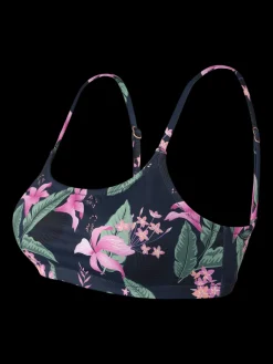 New Brunotti Cruz-Tropicana Dames Bralette Bikini Top | Indigo Blue