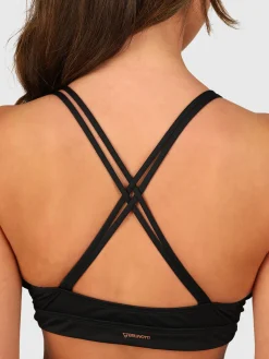 Best Brunotti Delphinia Dames Bralette Bikini Top | Black