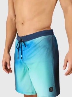 Hot Brunotti Dhion Men Swim Shorts | Neon Blue