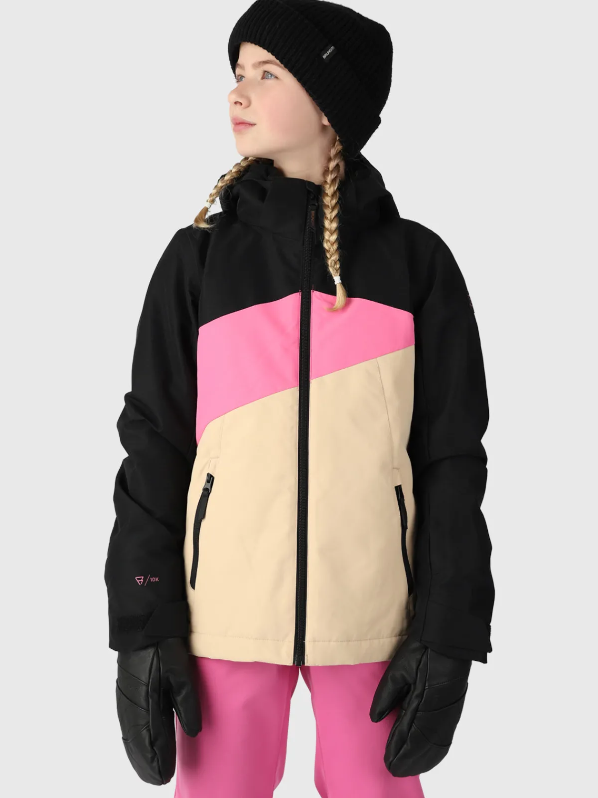 Outlet Brunotti Eastsun Meisjes Ski Jas | Zwart