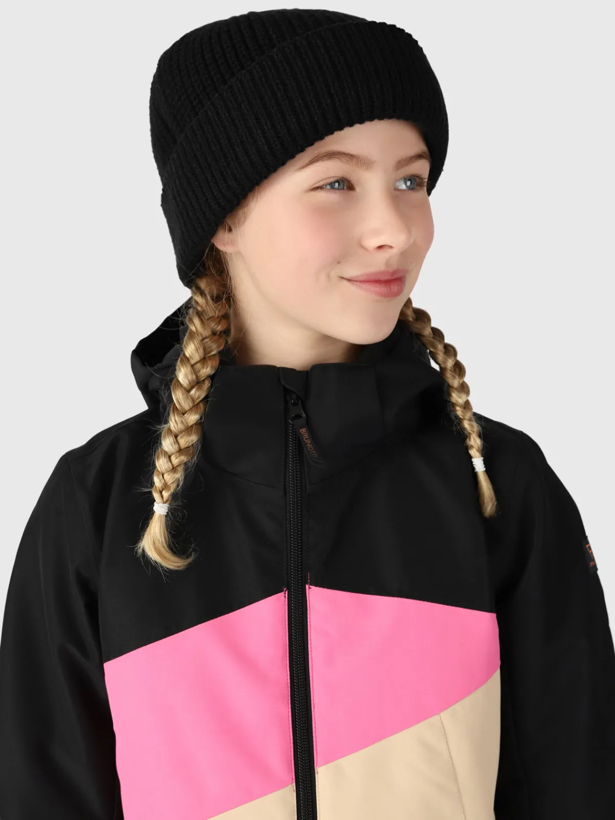 Outlet Brunotti Eastsun Meisjes Ski Jas | Zwart