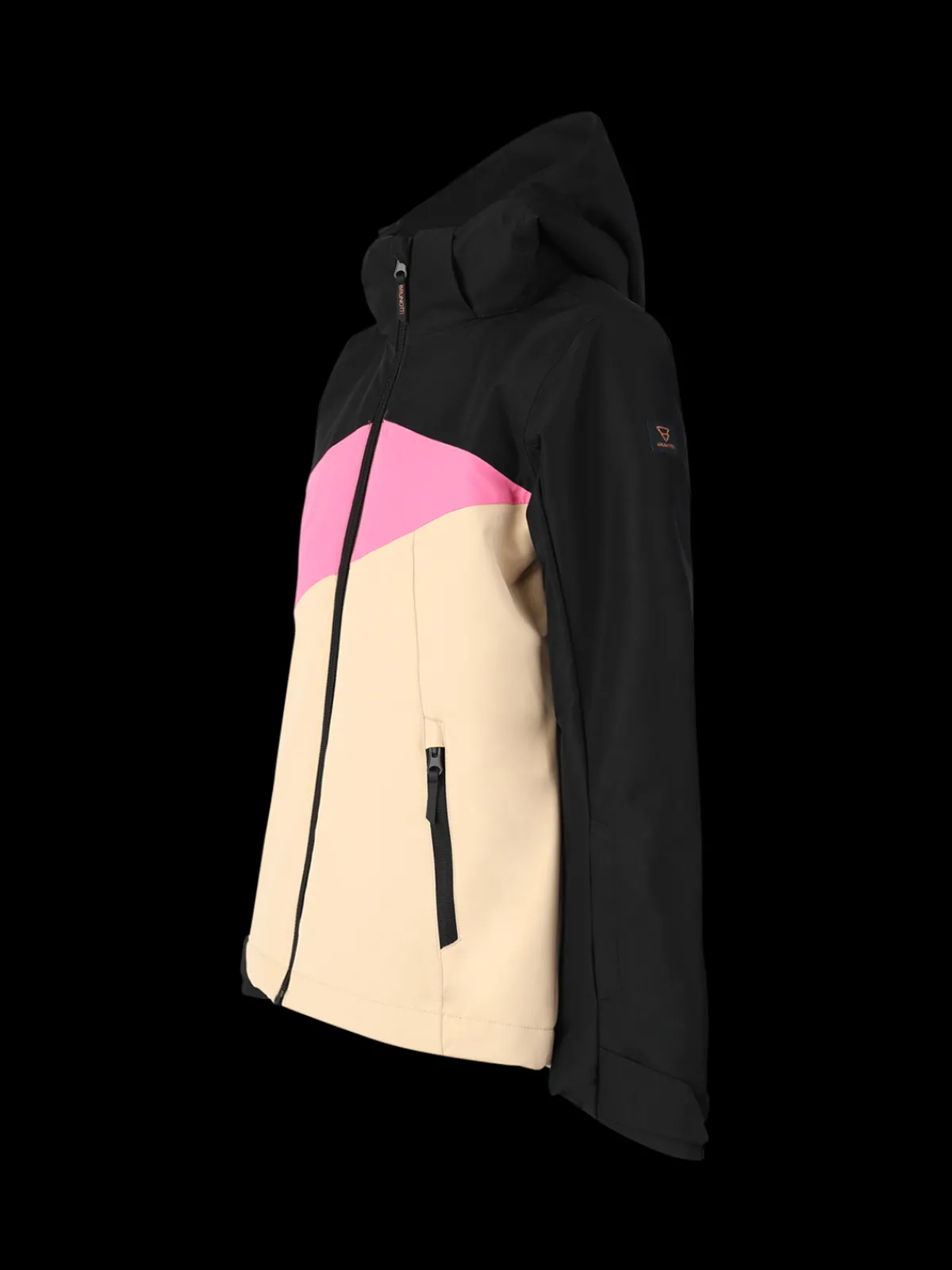 Outlet Brunotti Eastsun Meisjes Ski Jas | Zwart
