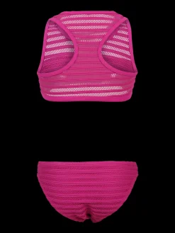 Clearance Brunotti Eleny Meisjes Sport Bikini Set | Magenta Zwart