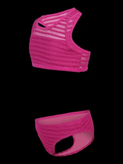 Clearance Brunotti Eleny Meisjes Sport Bikini Set | Magenta Zwart