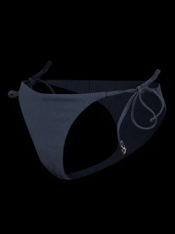 Hot Brunotti Elly-Rib Dames Bikini Broekje | Indigo Blue IndigoBlue