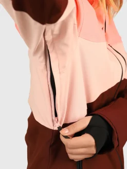 Outlet Brunotti Fastonia Dames Ski Jas | Port SoftPinkenPortRedenPink