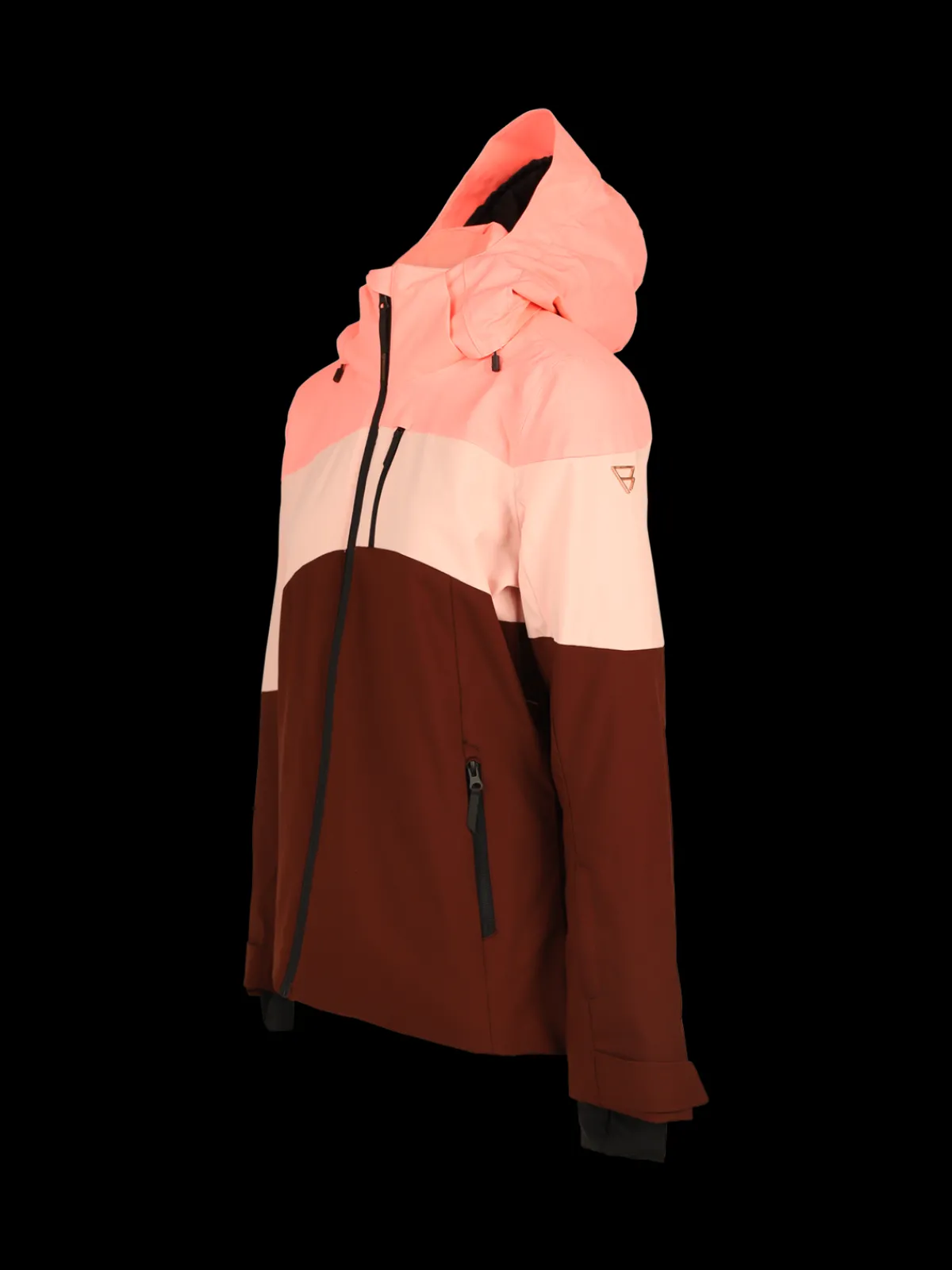 Outlet Brunotti Fastonia Dames Ski Jas | Port SoftPinkenPortRedenPink