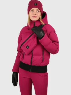 Best Brunotti Firecrown Dames Puffer Ski Jas | Fuchsia FuchsiaPink
