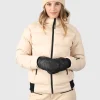 Best Brunotti Firecrown Dames Puffer Ski Jas | Wit CanvasWit