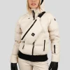 Discount Brunotti Firecrown Dames Puffer Ski Jas | Canvas CanvasBeige