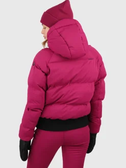 Best Brunotti Firecrown Dames Puffer Ski Jas | Fuchsia FuchsiaPink