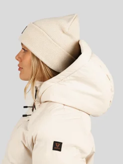 Discount Brunotti Firecrown Dames Puffer Ski Jas | Canvas CanvasBeige