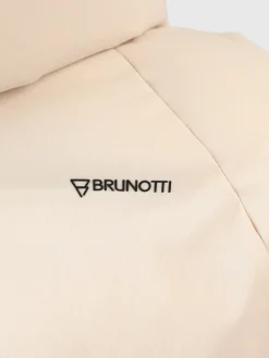 Discount Brunotti Firecrown Dames Puffer Ski Jas | Canvas CanvasBeige