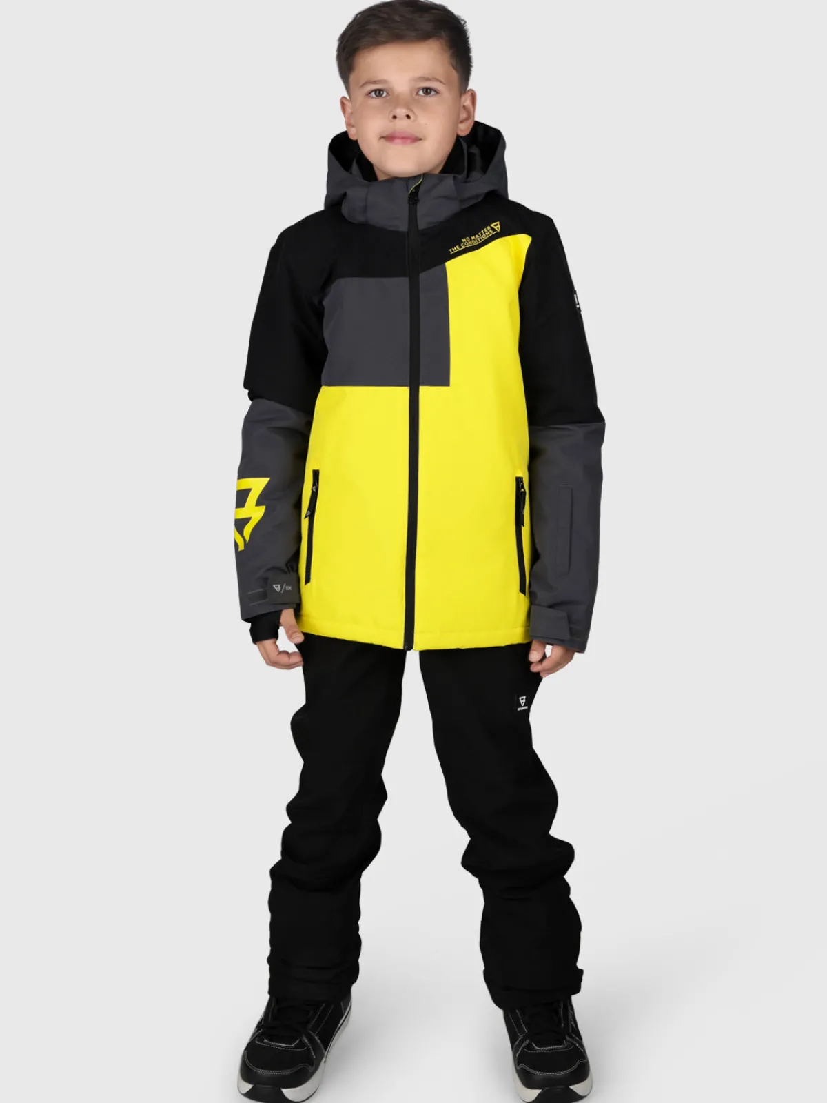 Online Brunotti Flynnery Jongens Ski Jas | Geel