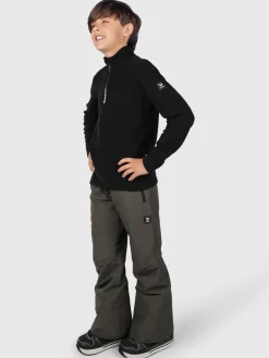 Fashion Brunotti Footraily Jongens Skibroek | Groen Grijs