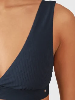 Sale Brunotti Forte-Rib Dames Bikini Bralette Top | Indigo Blue