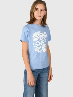 Discount Brunotti Freya Girls T-shirt | Bluebell