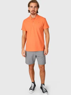 Hot Brunotti Frunot-II Heren Polo | Oranje Roze