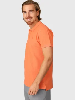 Hot Brunotti Frunot-II Heren Polo | Oranje Roze