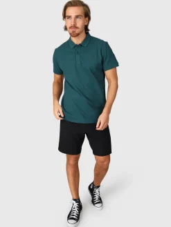 Sale Brunotti Frunot-II Heren Polo | Petrol Groen