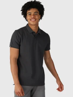 Best Brunotti Frunot-II Heren Polo | Titanium Zwart