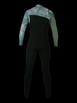 Fashion Brunotti Gravity Fullsuit 3/2 mm Heren Wetsuit | Groen GroenenZwart