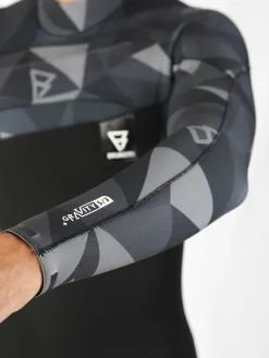Online Brunotti Gravity Fullsuit 5/3mm Heren Wetsuit | Zwart + Grijs ZwartenGrijs
