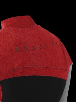Online Brunotti Gravity Fullsuit 3/2mm Heren Wetsuit | Zwart ZwartenRood